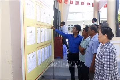 Bầu cử Quốc hội và HĐND: Ý Đảng, lòng dân hòa quyện giữa vùng đồng bào Chăm