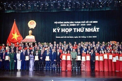 HĐND Thành phố Hồ Chí Minh kiện toàn bộ máy chính quyền nhiệm kỳ 2026-2031