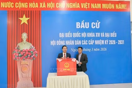 Bầu cử sớm tại đặc khu Bạch Long Vĩ diễn ra an toàn, thành công