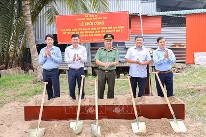 Cần Thơ: Khởi công xây dựng 1.000 căn nhà cho gia đình chính sách, hộ nghèo