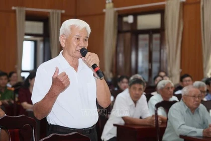 Cử tri vùng biên giới biển Quảng Ngãi tin tưởng, kỳ vọng vào người ứng cử đại biểu Quốc hội