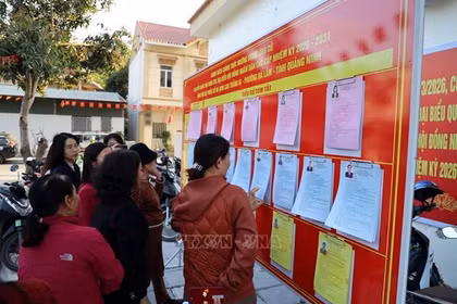 Bầu cử Quốc hội và HĐND: Diễn tập, rút kinh nghiệm công tác bầu cử