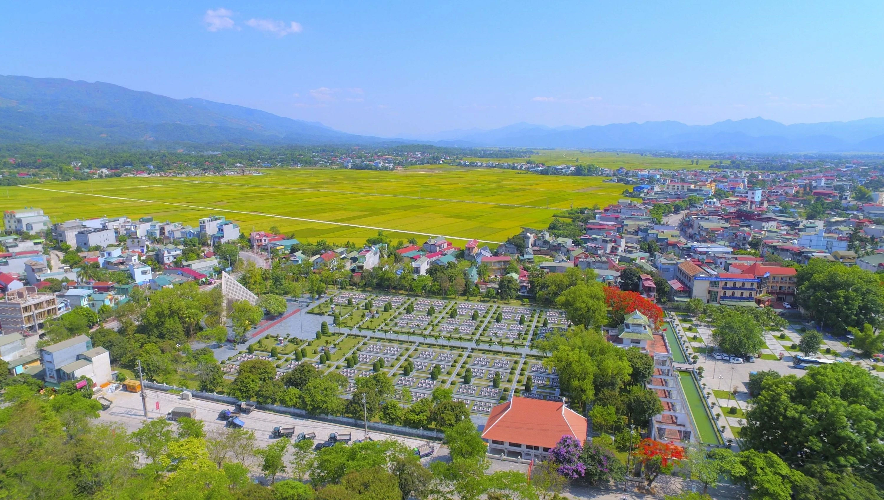 Phát triển Điện Biên “xanh, thông minh, bền vững.” (Ảnh: Xuân Tư/TTXVN)