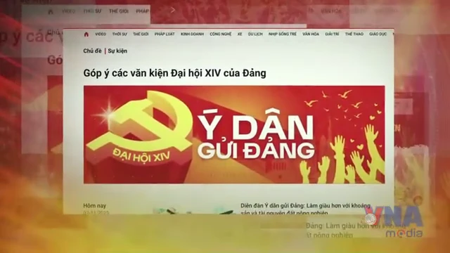 Văn kiện Đại hội XIV: Làm cho ý Đảng hòa cùng lòng dân