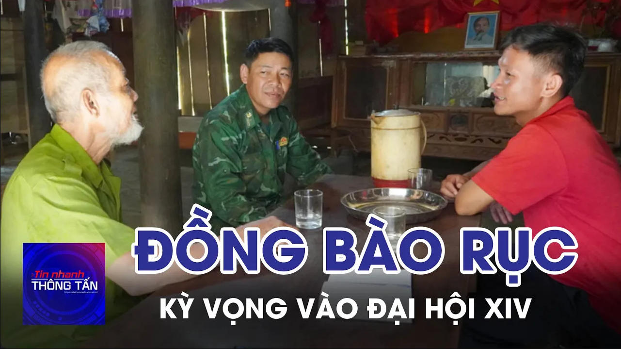 Đồng bào Rục kỳ vọng vào Đại hội lần thứ 14 của Đảng