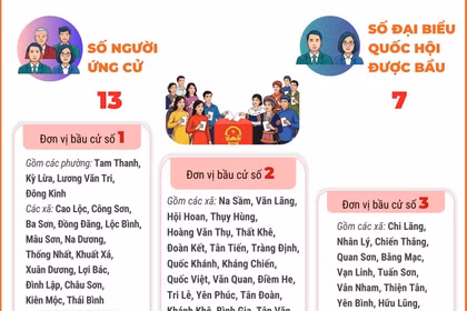 Bầu cử Quốc hội và HĐND: 3 đơn vị bầu cử của tỉnh Lạng Sơn