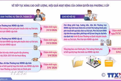 Chỉ thị số 08/CT-TTg về tổ chức kỳ họp thứ nhất HĐND các cấp nhiệm kỳ 2026-2031