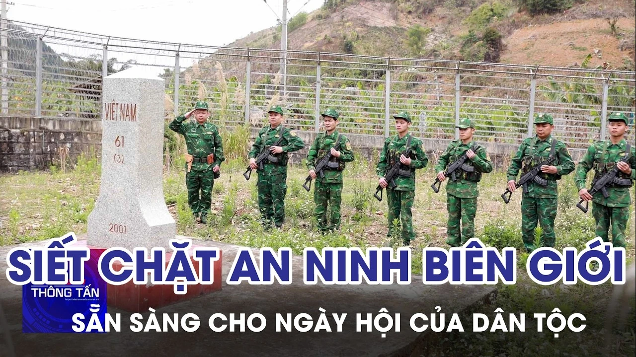 Huổi Luông siết chặt an ninh biên giới sẵn sàng cho ngày hội của dân tộc
