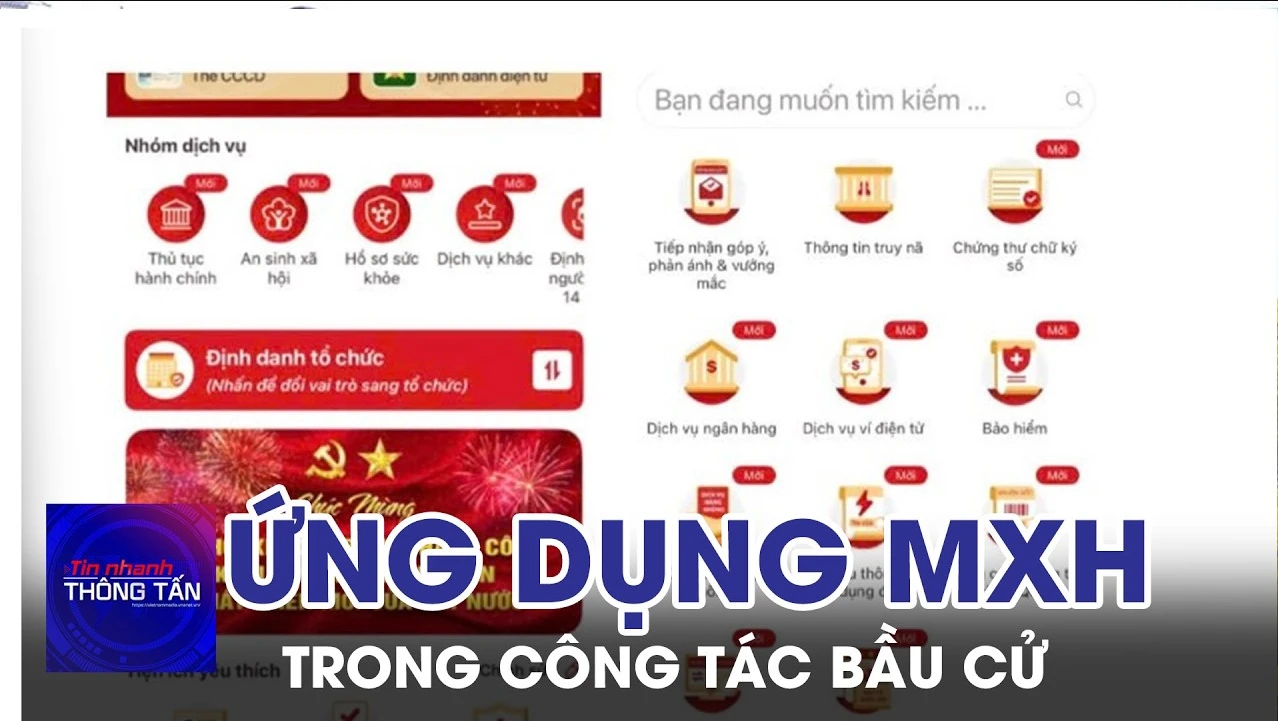 Ứng dụng mạng xã hội trong công tác bầu cử