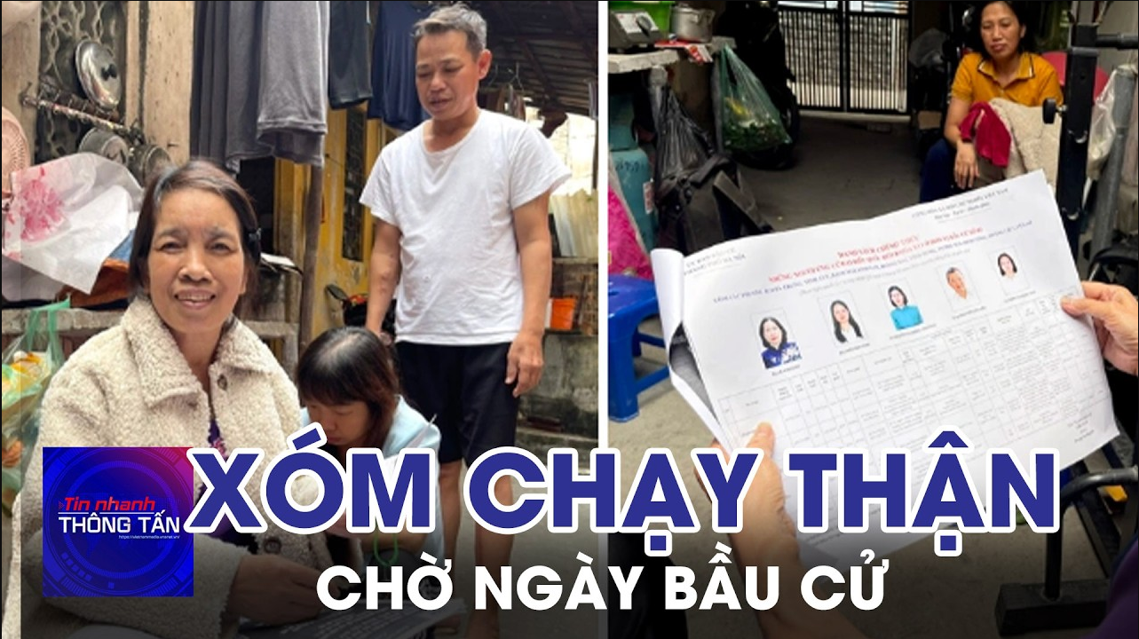 Xóm chạy thận chờ ngày bầu cử 