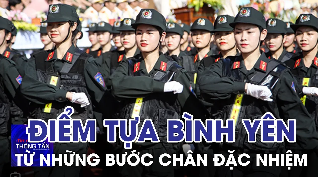 Điểm tựa bình yên từ những bước chân đặc nhiệm