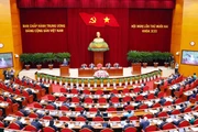 Toàn cảnh phiên khai mạc Hội nghị lần thứ mười hai Ban Chấp hành Trung ương Đảng khóa XIII. (Nguồn: TTXVN) 