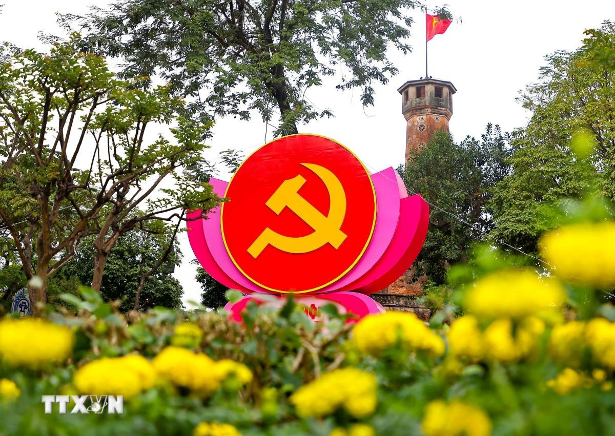 Đại hội đại biểu toàn quốc lần thứ XIV của Đảng sẽ diễn ra từ ngày 19/1. (Ảnh: Thanh Tùng/TTXVN)