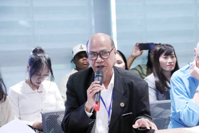 Ông Pallab Sengupta, Chủ tịch Hội đồng Hòa bình Thế giới. (Ảnh: Xuân Khu/TTXVN)