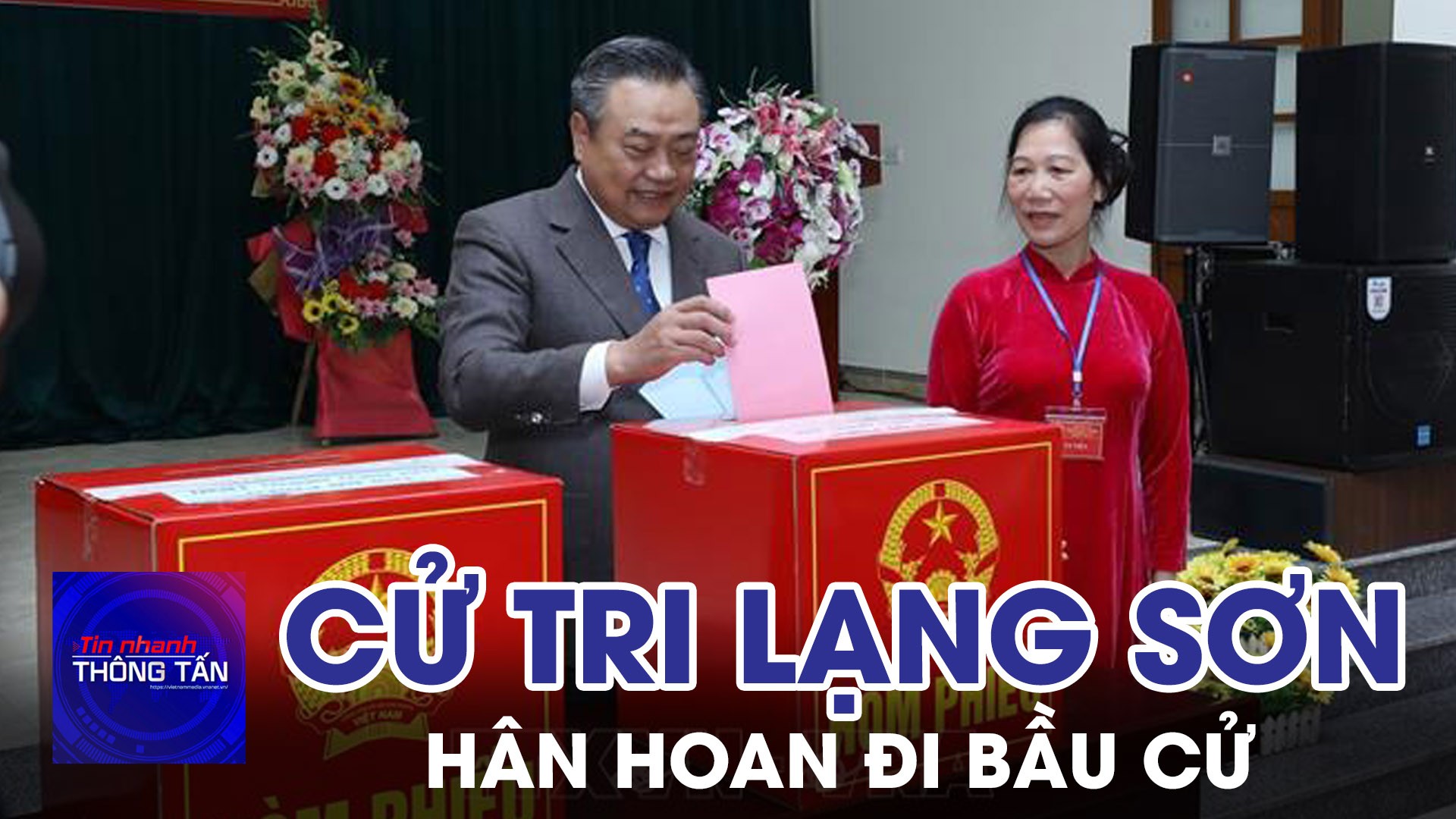 Cử tri Lạng Sơn hân hoan đi bầu cử 