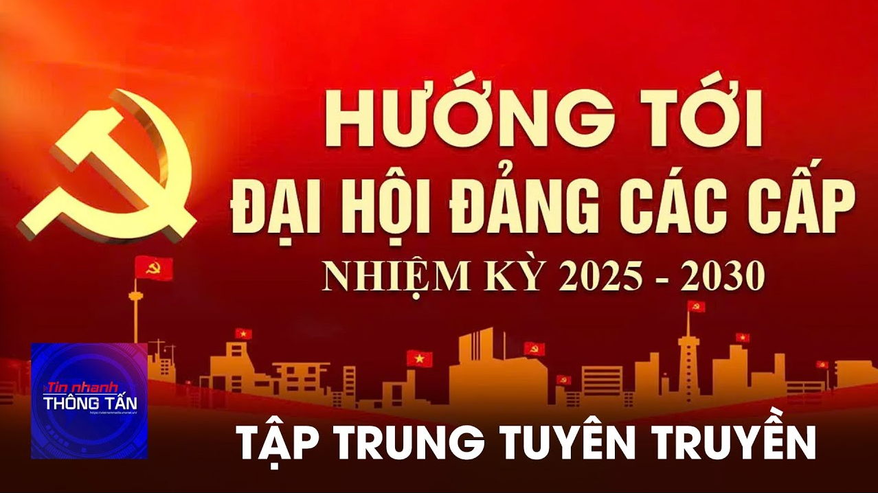 Tập trung tuyên truyền hướng tới Đại hội Đảng toàn quốc XIV