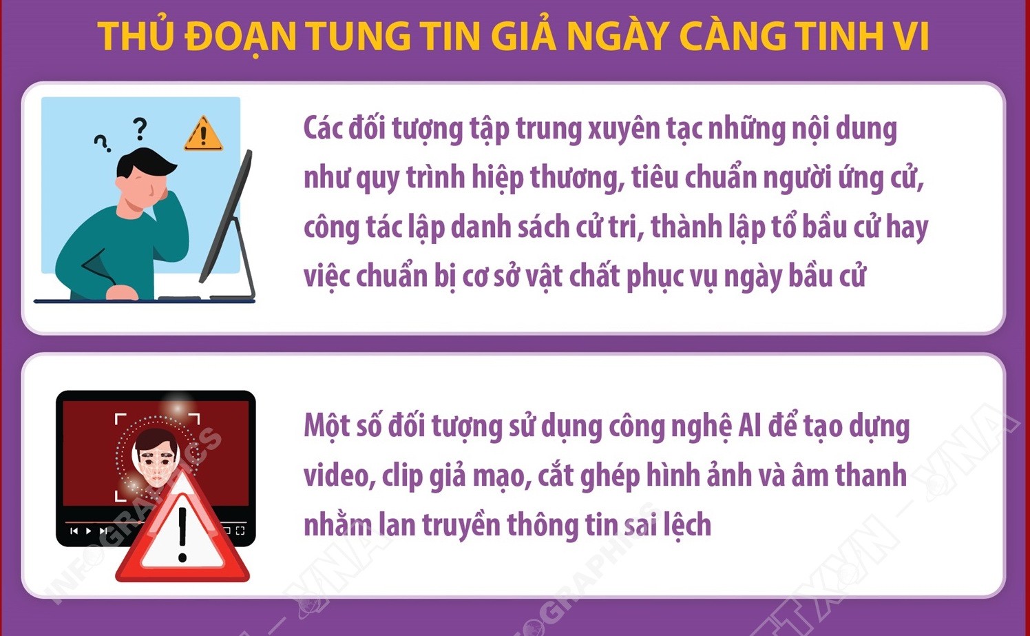 Cảnh giác với thông tin sai lệch về bầu cử trên mạng xã hội