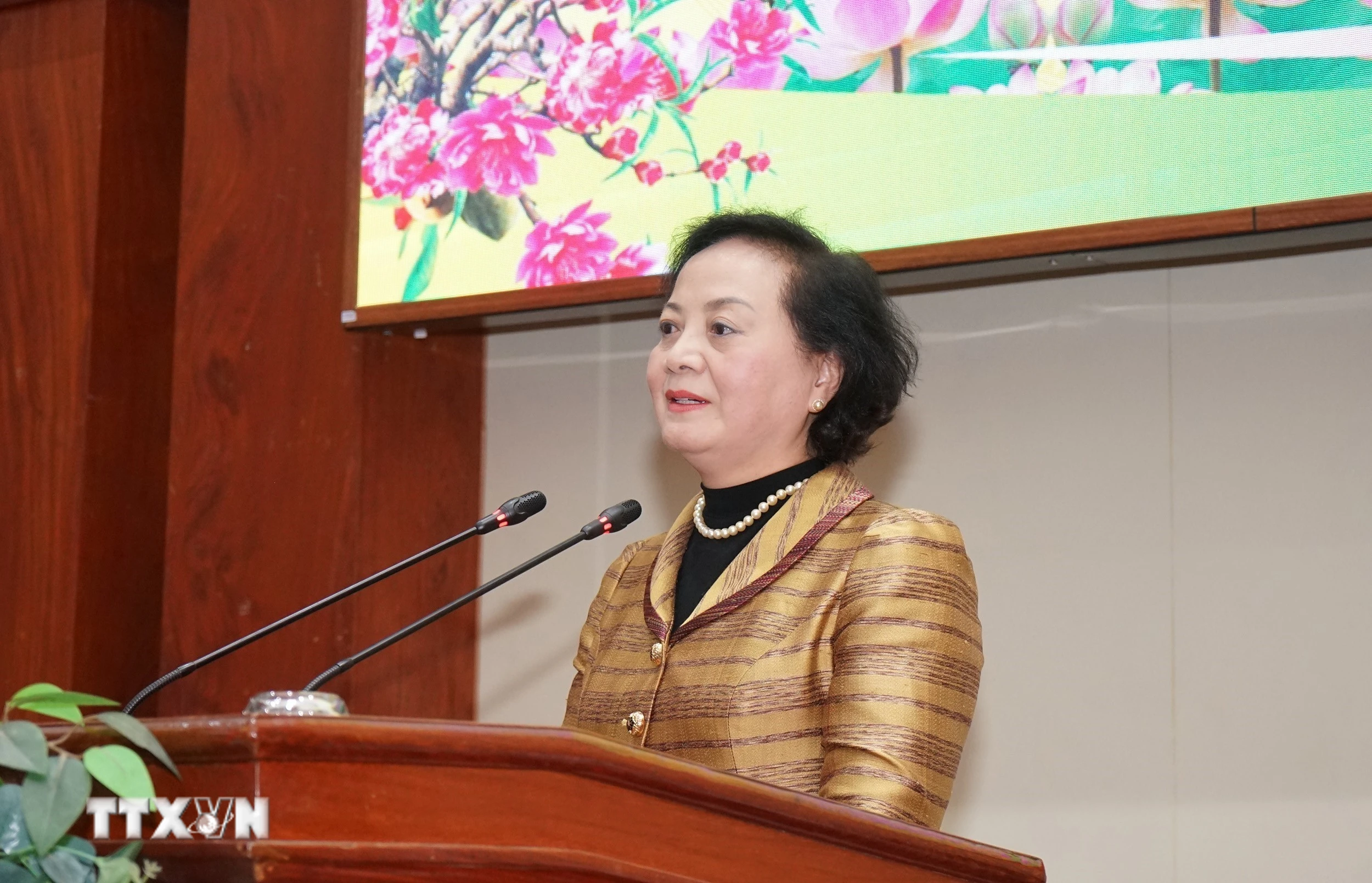 Phó Thủ tướng Chính phủ Phạm Thị Thanh Trà. (Ảnh: Hữu Chí/TTXVN)