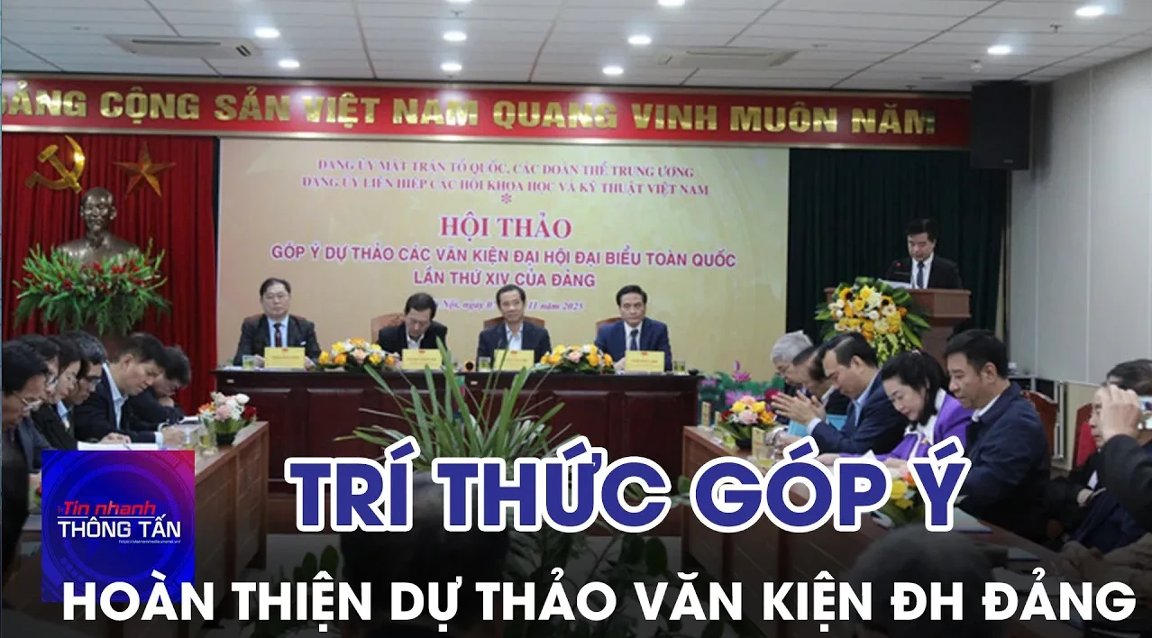 Trí thức đóng góp ý kiến hoàn thiện dự thảo Văn kiện Đại hội Đảng