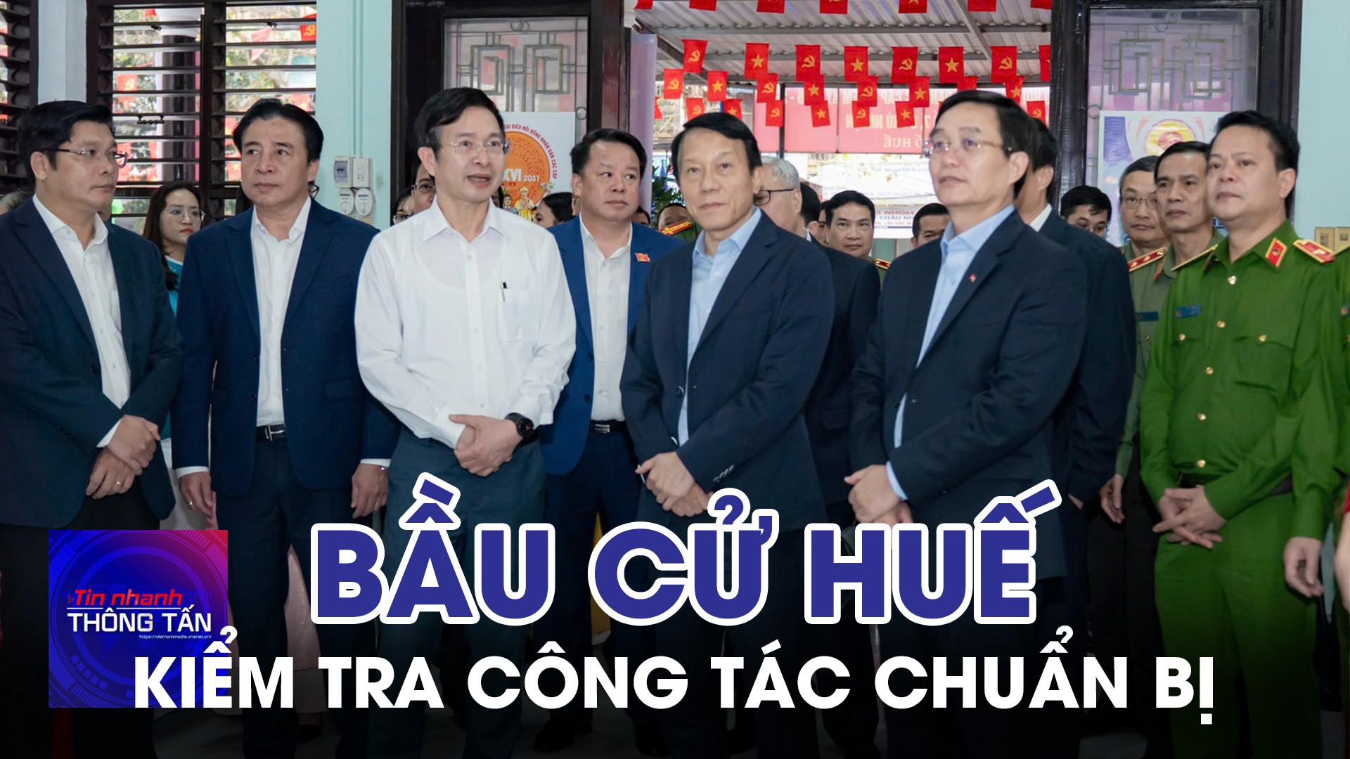 Kiểm tra công tác chuẩn bị bầu cử tại Huế