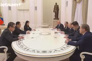 Đặc phái viên của Tổng Bí thư Tô Lâm hội kiến Tổng thống Putin tại Điện Kremlin