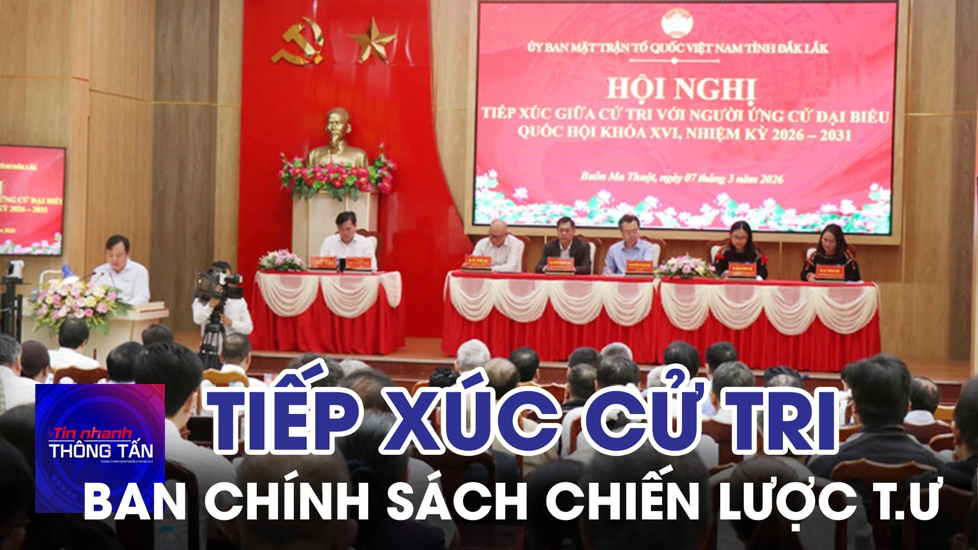 Trưởng Ban Chính sách, chiến lược Trung ương tiếp xúc cử tri 