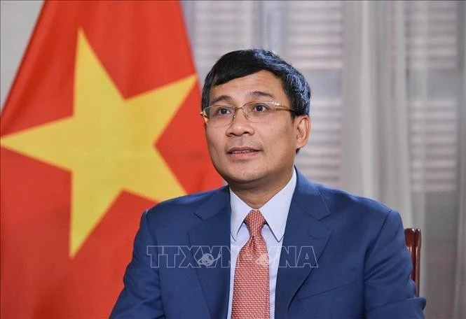 Thứ trưởng Thường trực Bộ Ngoại giao Nguyễn Minh Vũ. (Nguồn: TTXVN)