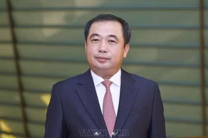 Bộ trưởng Bộ Nông nghiệp và Môi trường Trần Đức Thắng. (Ảnh: Doãn Tấn/TTXVN)