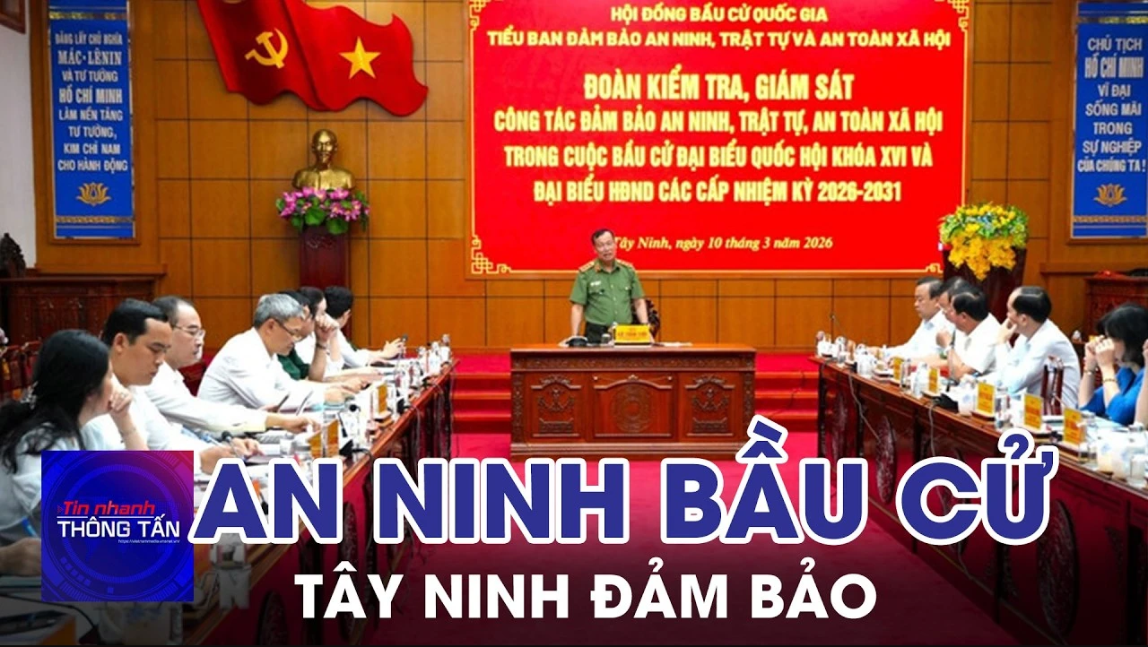 Tây Ninh đảm bảo công tác an ninh bầu cử 
