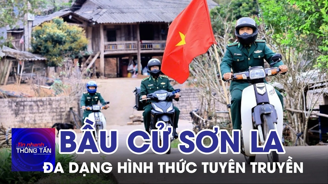 Đa dạng hình thức tuyên truyền bầu cử ở Sơn La