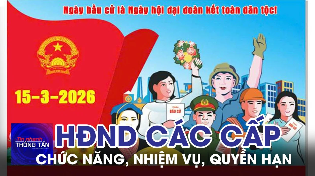 Chức năng, nhiệm vụ, quyền hạn của HĐND các cấp 
