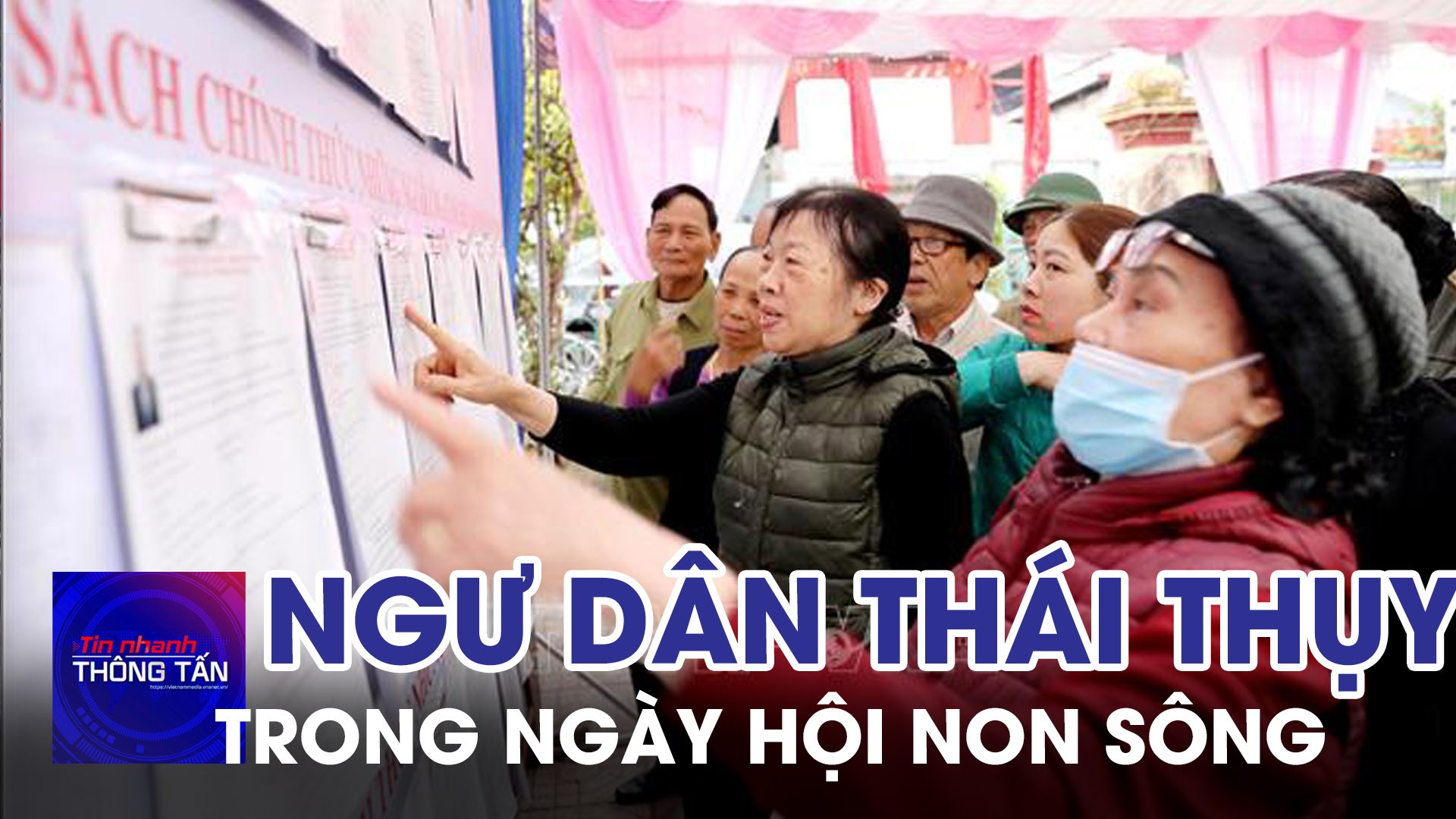 Ngư dân Thái Thụy trong ngày hội non sông 