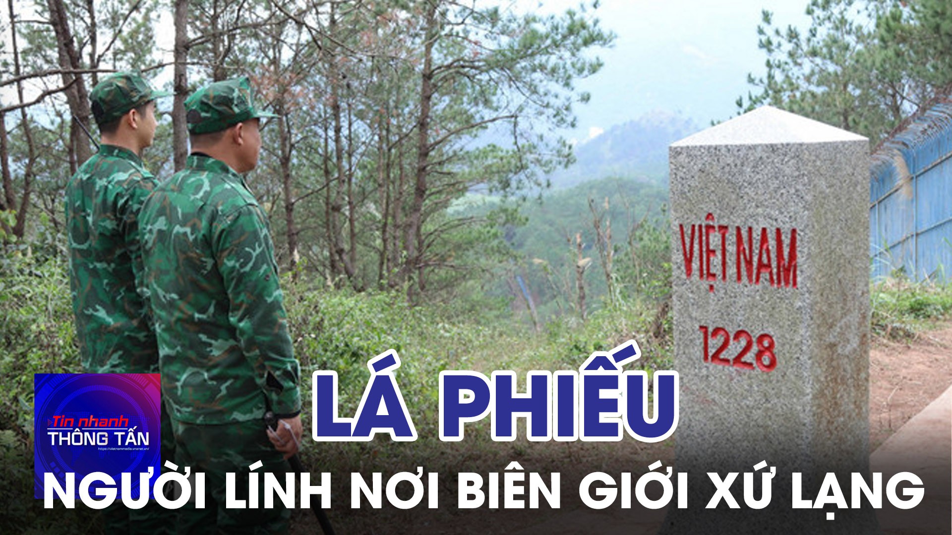Lá phiếu của người lính nơi biên giới xứ Lạng