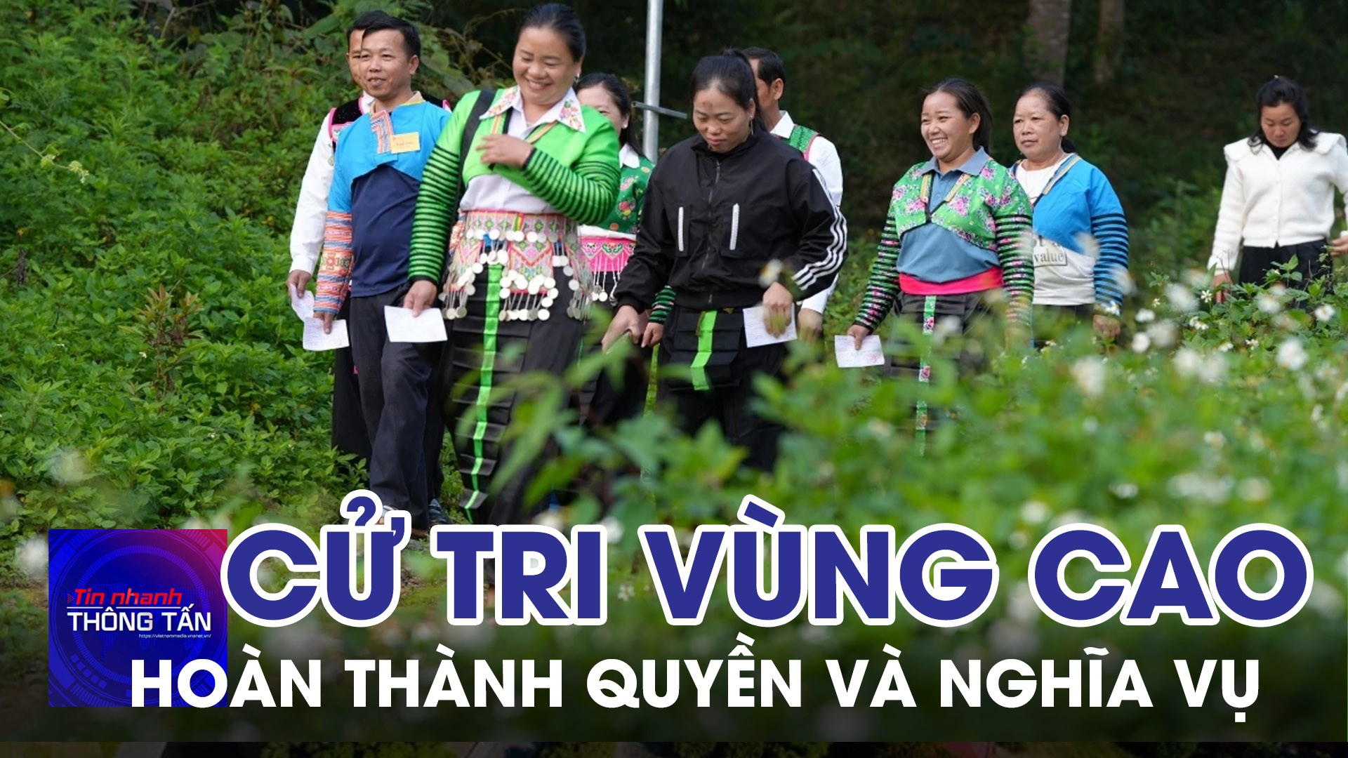 Cử tri vùng cao biên giới Thanh Hóa hoàn thành quyền và nghĩa vụ