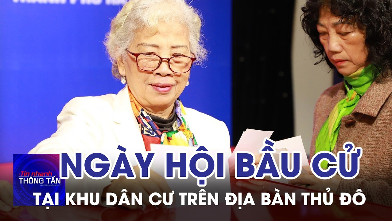 Ngày hội bầu cử tại khu dân cư trên địa bàn Thủ đô Hà Nội 