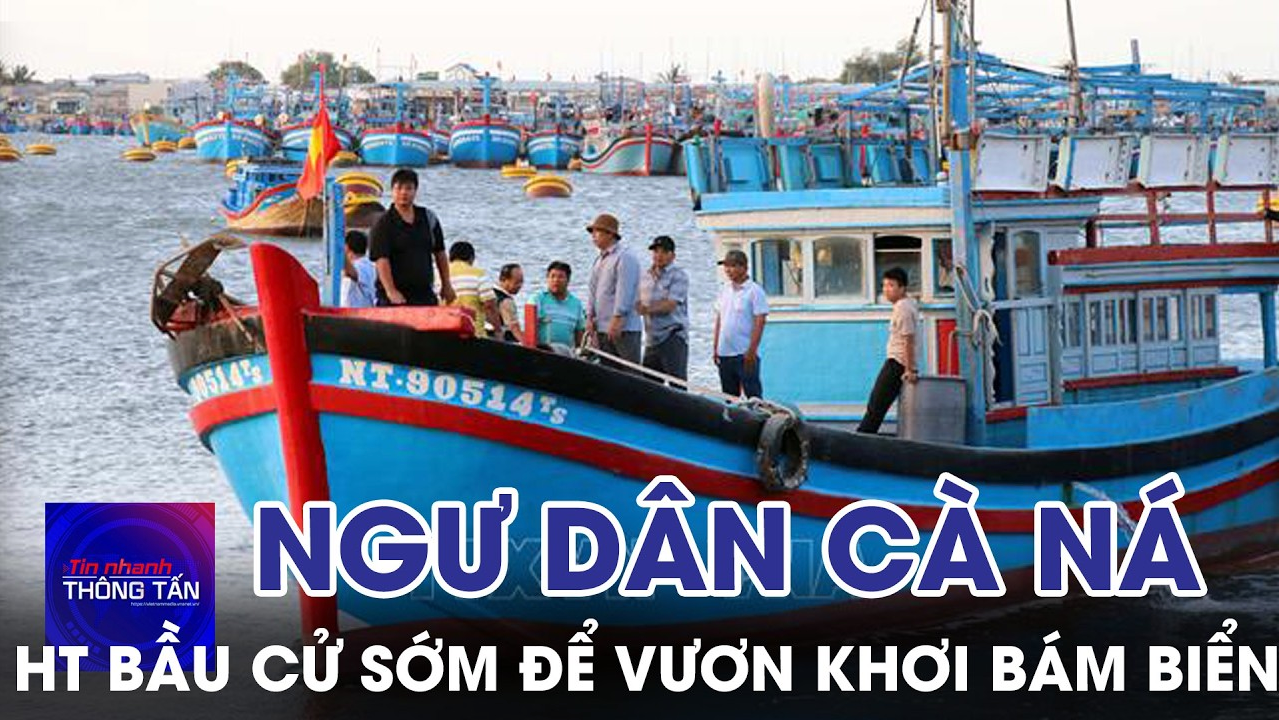Ngư dân xã Cà Ná hoàn thành bầu cử sớm để vươn khơi bám biển