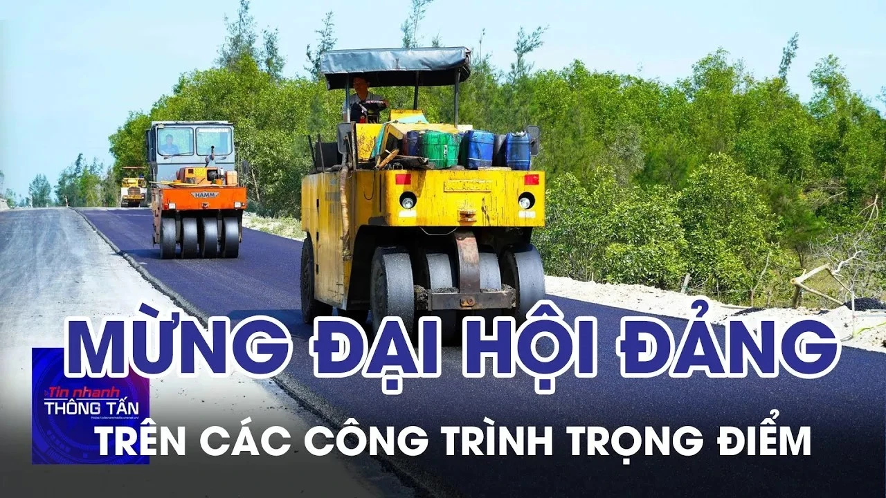 Thi đua chào mừng Đại hội Đảng trên các công trình trọng điểm tại Hà Tĩnh