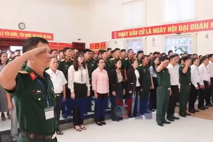 Khánh Hòa: Lữ đoàn Đặc công Nước 5 tổ chức bầu cử sớm