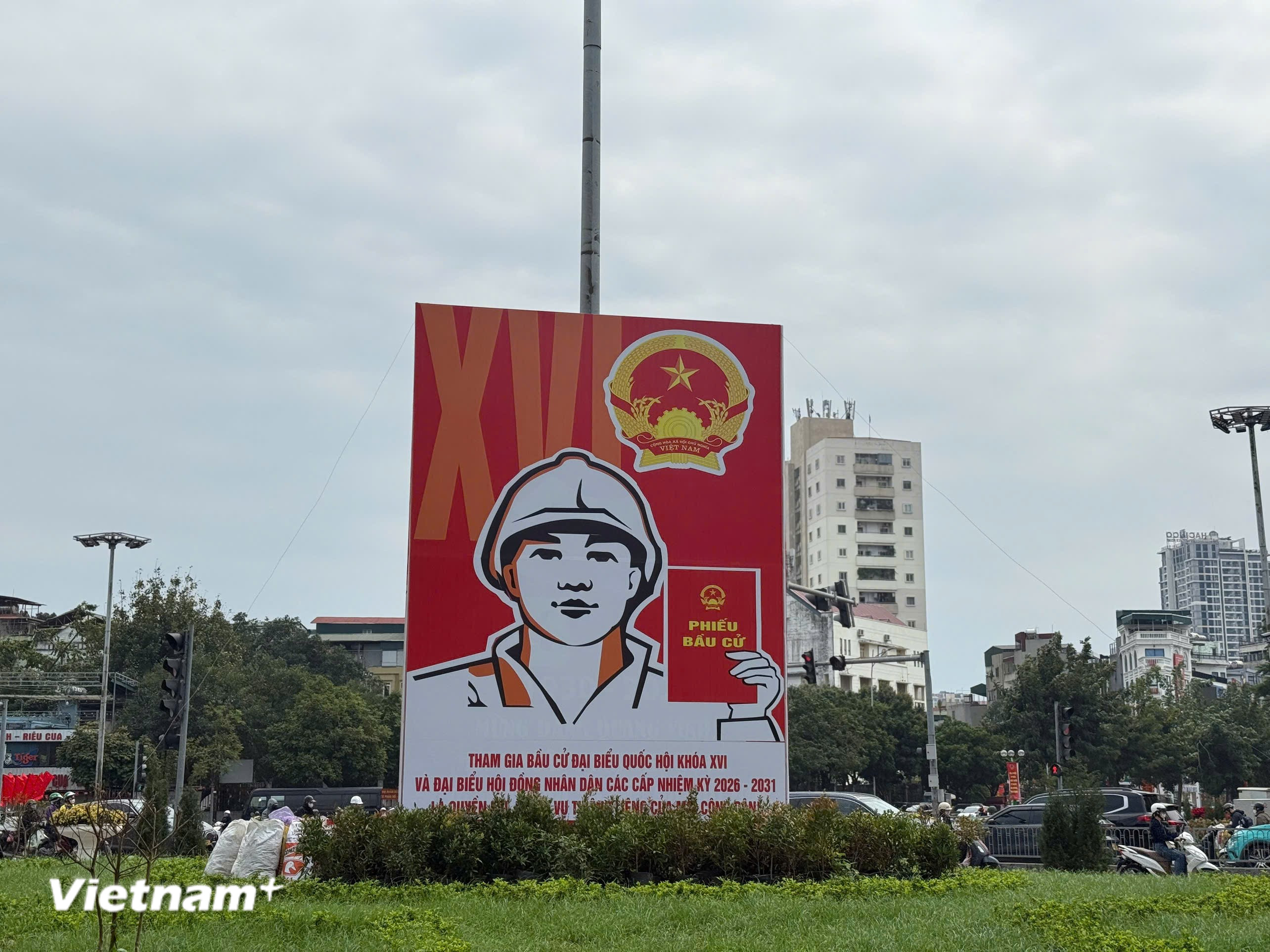 Pano về bầu cử Quốc hội và Hội đồng Nhân dân. (Nguồn: Vietnam+)