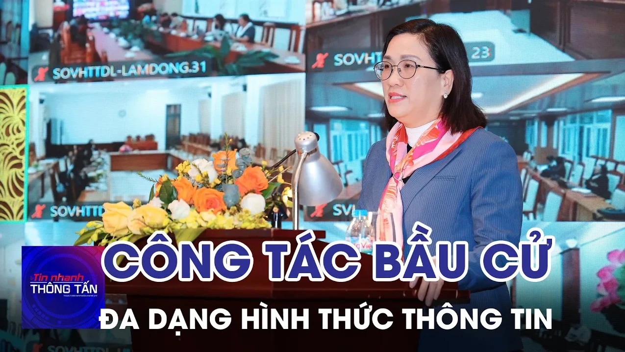 Đa dạng hình thức truyền tải thông tin về công tác bầu cử