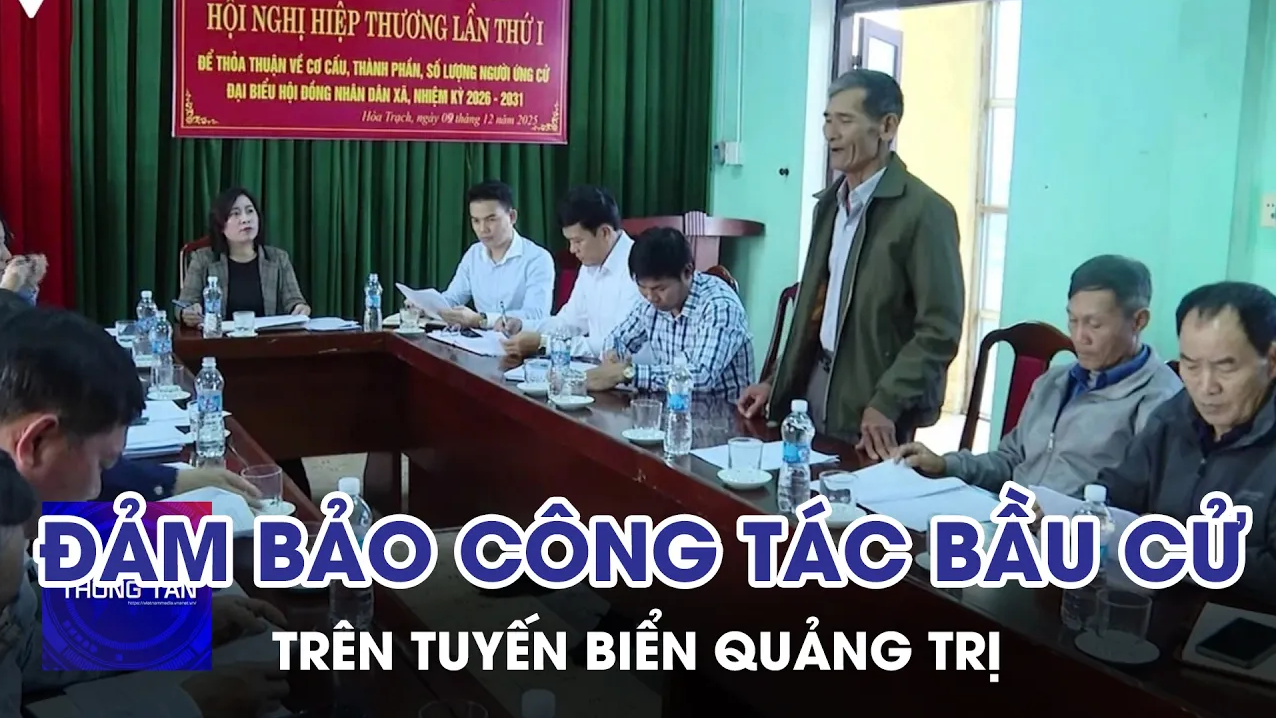 Đảm bảo công tác bầu cử trên tuyến biển Quảng Trị