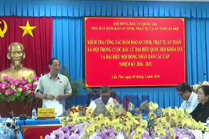 Cần Thơ bảo đảm an ninh, trật tự cuộc bầu cử