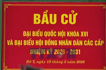 Không khí phấn khởi trong ngày bầu cử ở “Ngã ba Đông Dương”