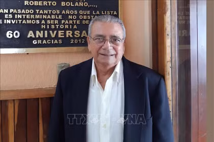 Nhà báo Cuba Luis Manuel Arce Isaac. (Ảnh: TTXVN phát)