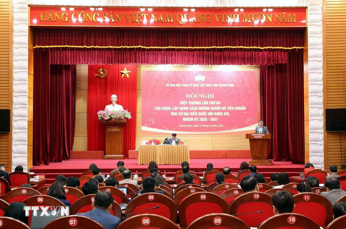 Quang cảnh Hội nghị hiệp thương. (Ảnh: Văn Đức/TTXVN)