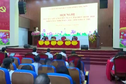 Chủ nhiệm Ủy ban Kiểm tra Trung ương tiếp xúc cử tri tại Lạng Sơn