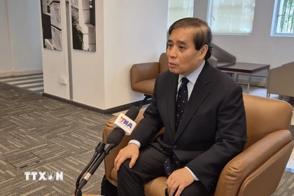 Giáo sư Vũ Minh Khương. (Ảnh: Việt Dũng/TTXVN)