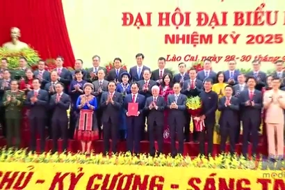 Khai mạc Đại hội đại biểu Đảng bộ tỉnh Lào Cai lần thứ nhất