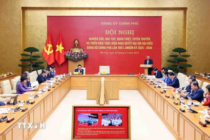 Quang cảnh hội nghị. (Ảnh: Phạm Kiên/TTXVN)