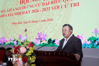 Chủ nhiệm Ủy ban Kiểm tra Trung ương Trần Sỹ Thanh. (Ảnh: Văn Đạt/TTXVN)